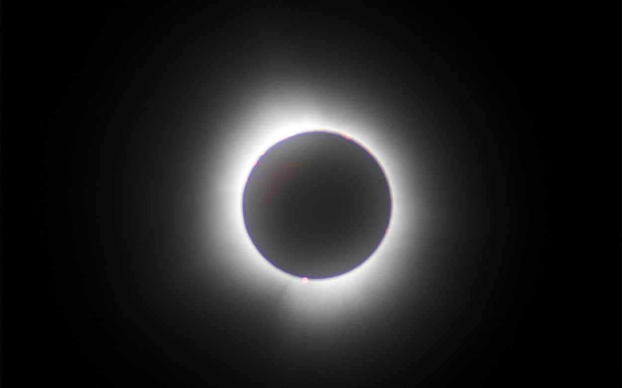 Total solar eclipse image