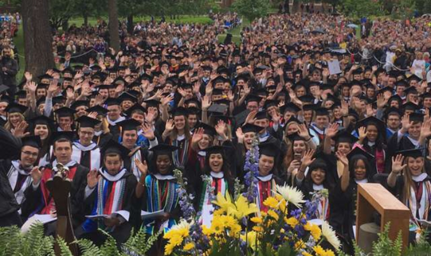 Roanoke College graduates 441 news image