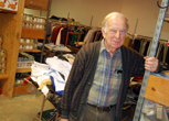 George Kegley '49 constantly helps the community