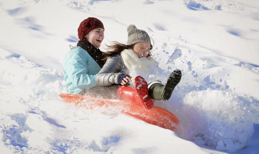 Snow Days at Roanoke College