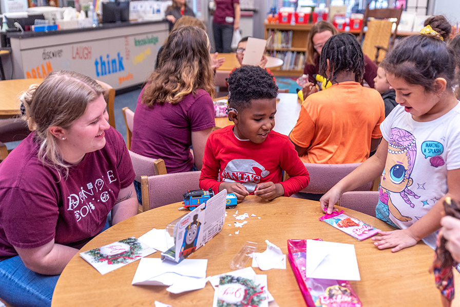 Roanoke students gifting modified toys to kids