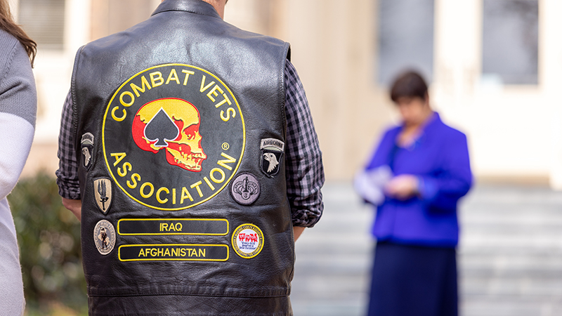 Combat Veteran jacket 