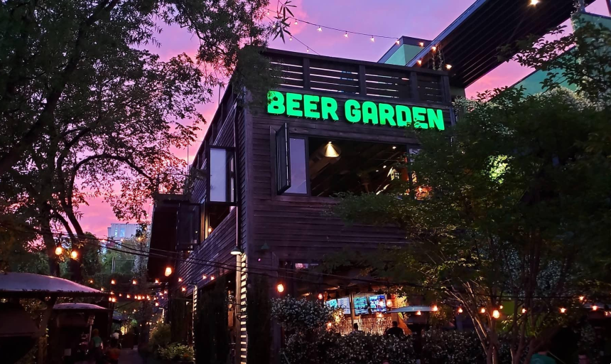 An image of the Raleigh Beer Garden