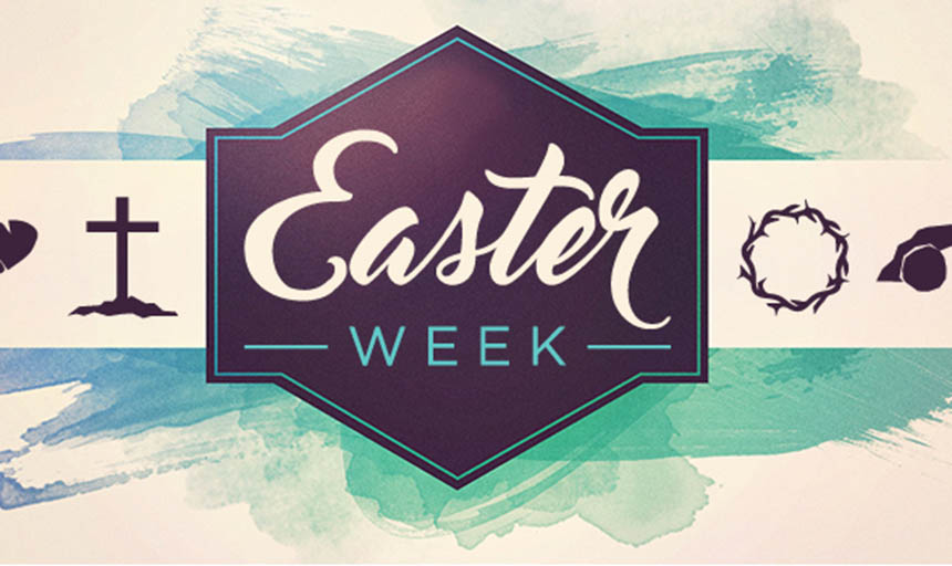 graphic for easter week