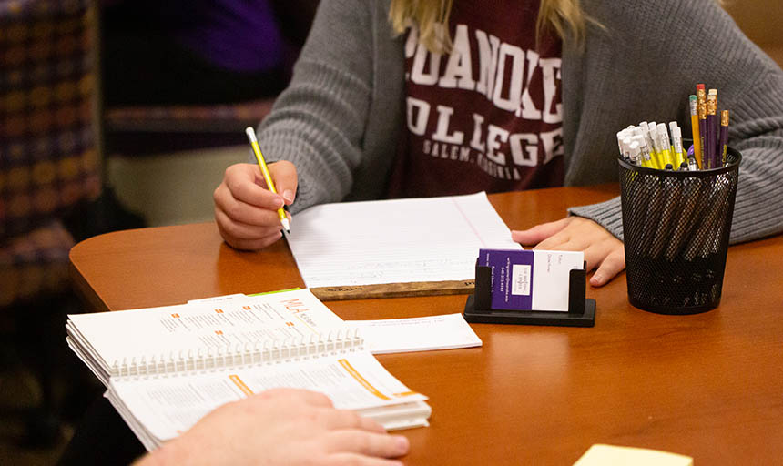 Students Writing 