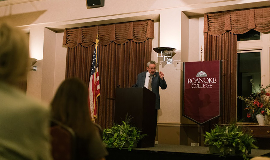 Man at a Podium