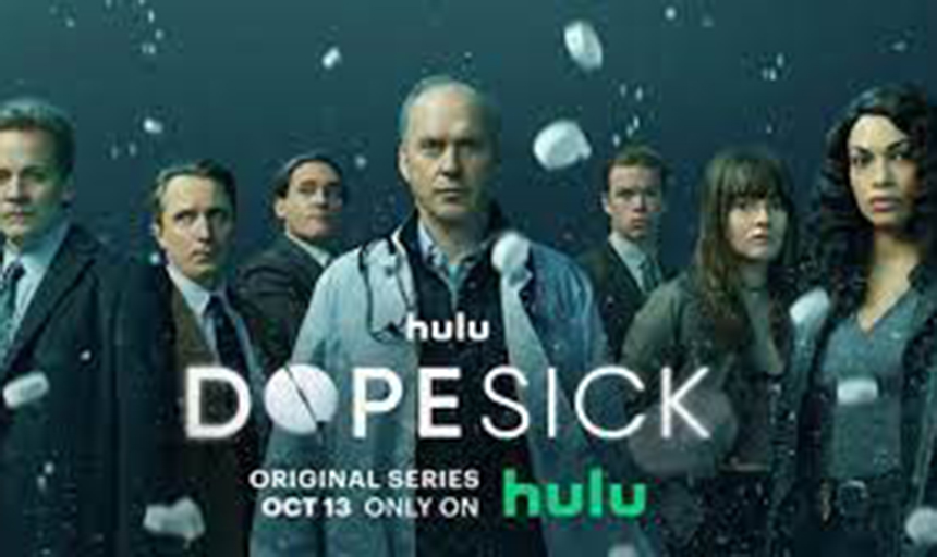 Dopesick cover Image. Original series Oct 13 only on Hulu. 