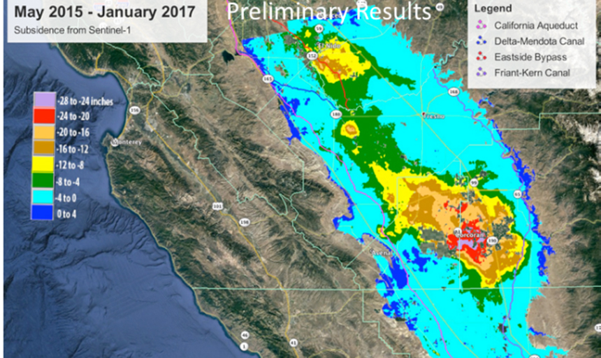 map of California's groundwater management