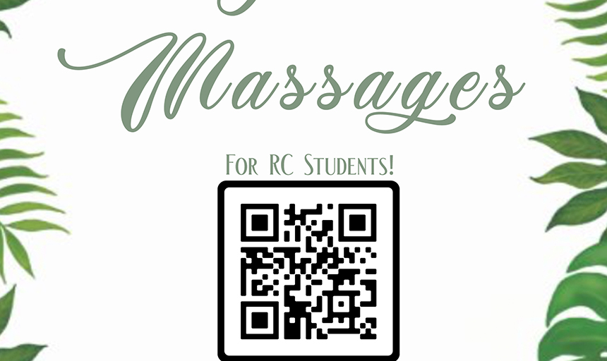 Massages For RC Students. Barcode.