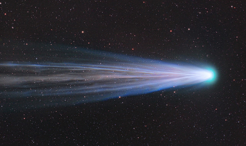 Picture of a comet. 