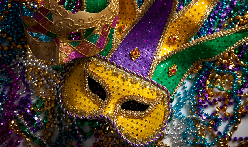 Mardi Gras mask 