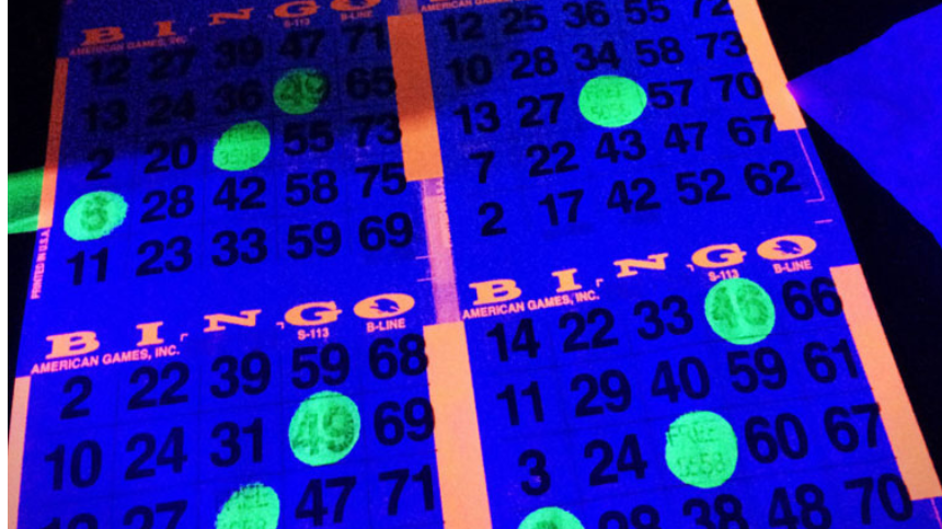 Glow in the Dark Bingo