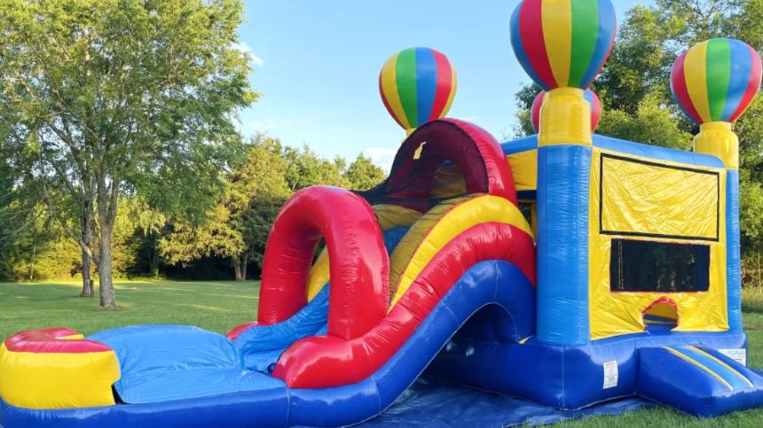 Bounce House for Spring Fest