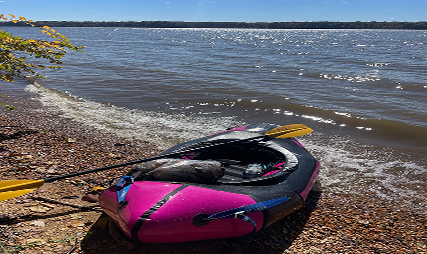 kayak on a beach