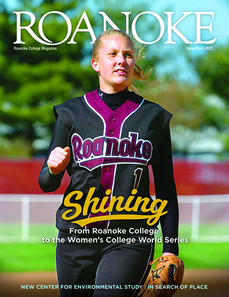 A Woman playing Softball