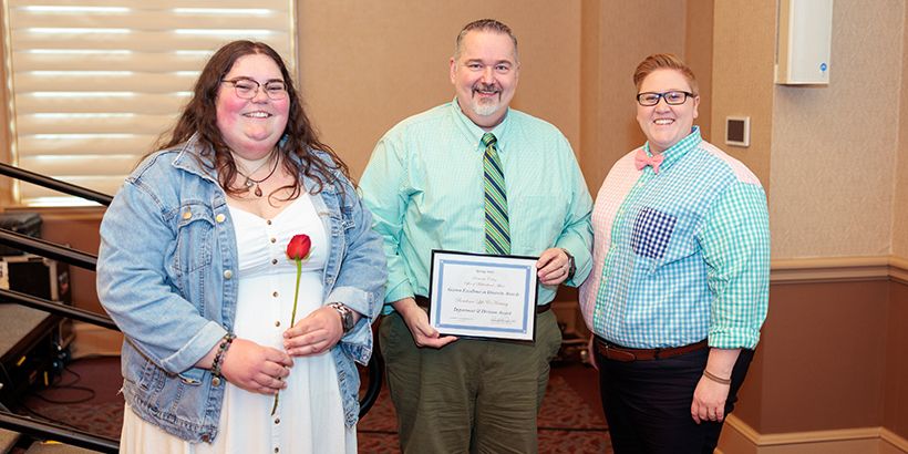Residence Life and Housing received the Garren Department/Division Award.