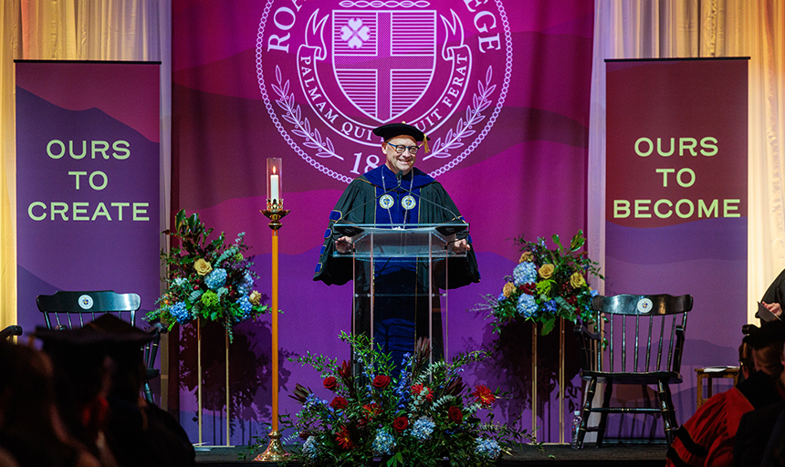 Roanoke College celebrates inauguration of 12th President Frank Shushok Jr.news image