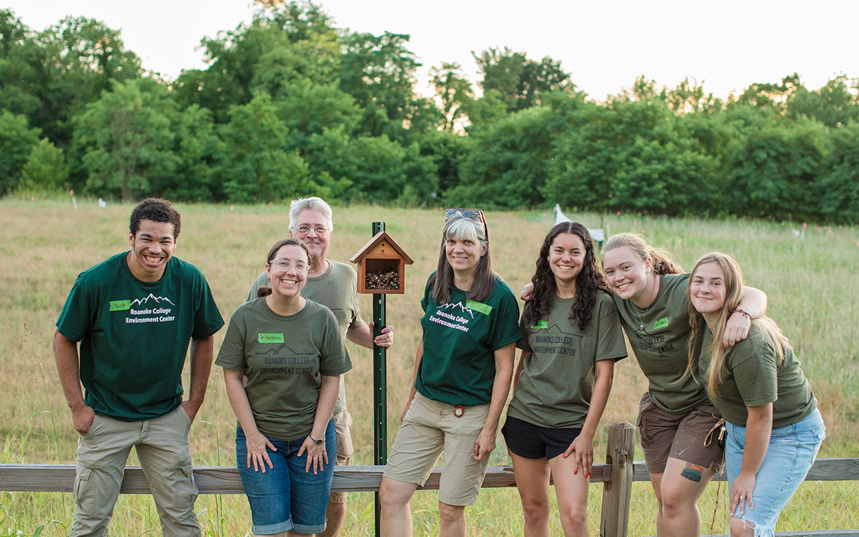 The Environment Center crew of faculty and student researchers