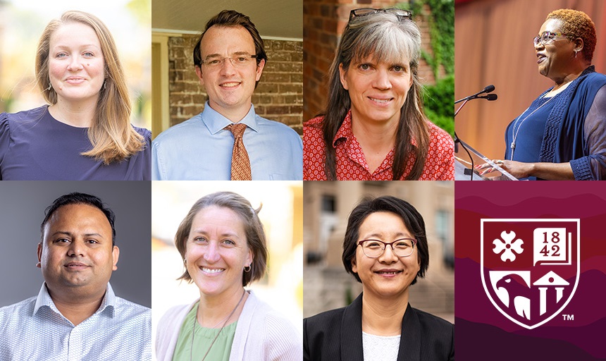 Collage of headshots of faculty members