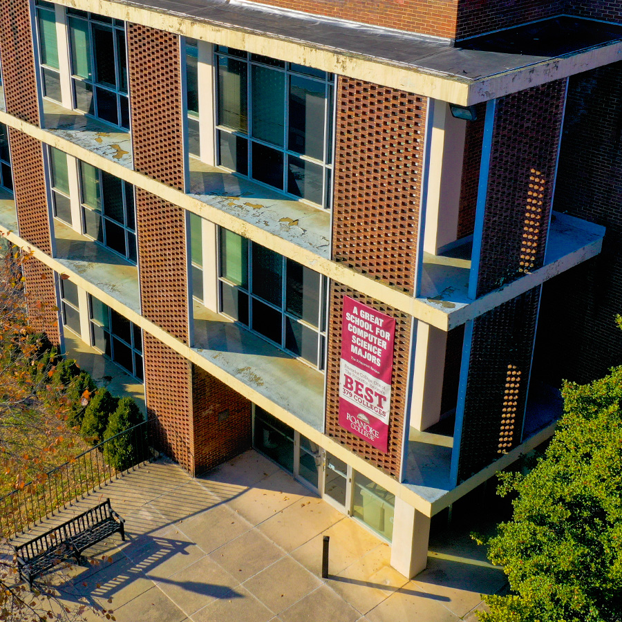 Exterior photo of Life Science Building