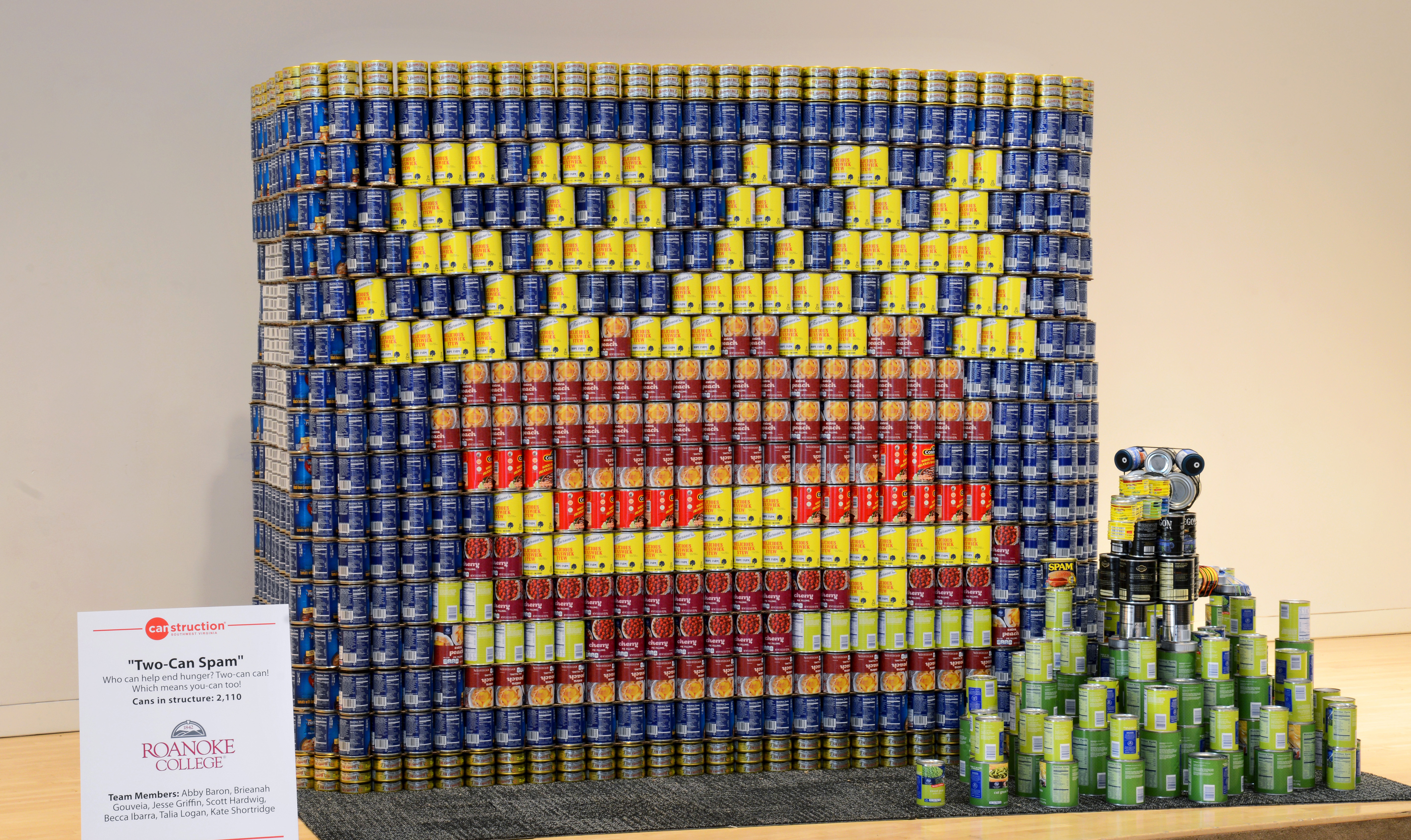 Canned Art: College to compete in Canstruction news image