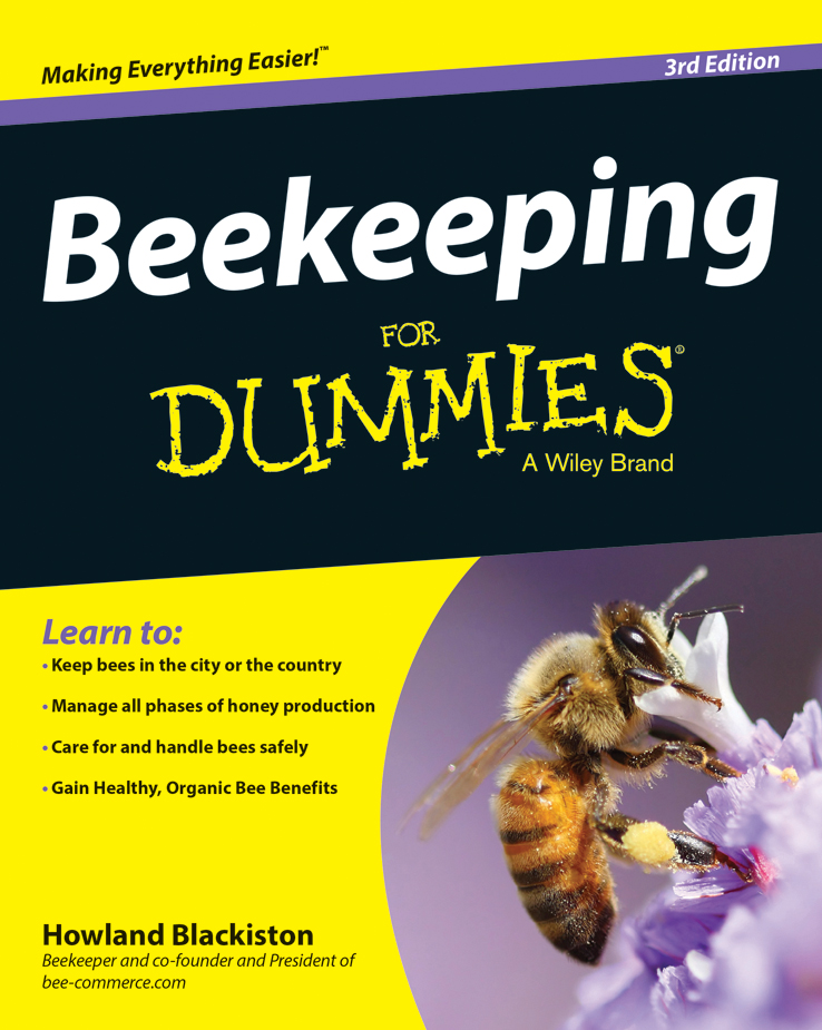 cover of beekeeping for dummies