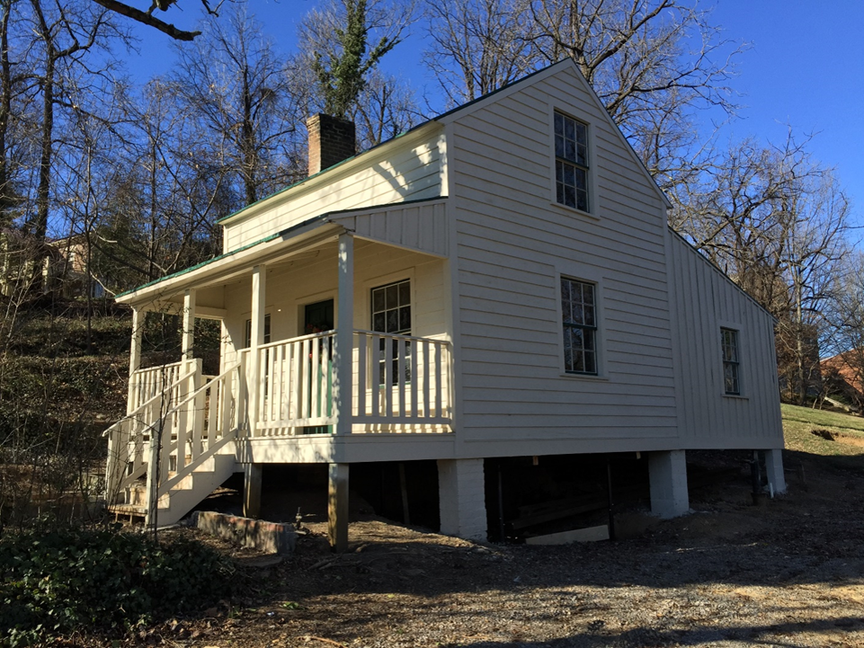 Exterior renovations are complete for the Clay Street House.